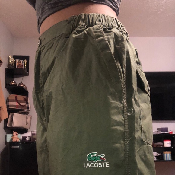 Lacoste green pants - Picture 1 of 2